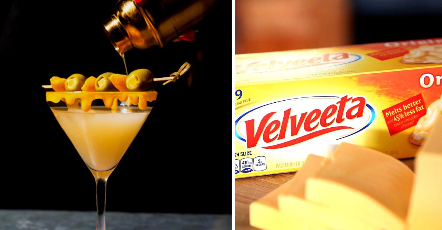 Velveeta Martini Buy a cocktail that tastes like American cheese