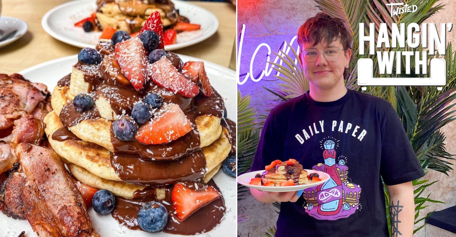 Hangin With What do pancake chefs eat when they're hungover?