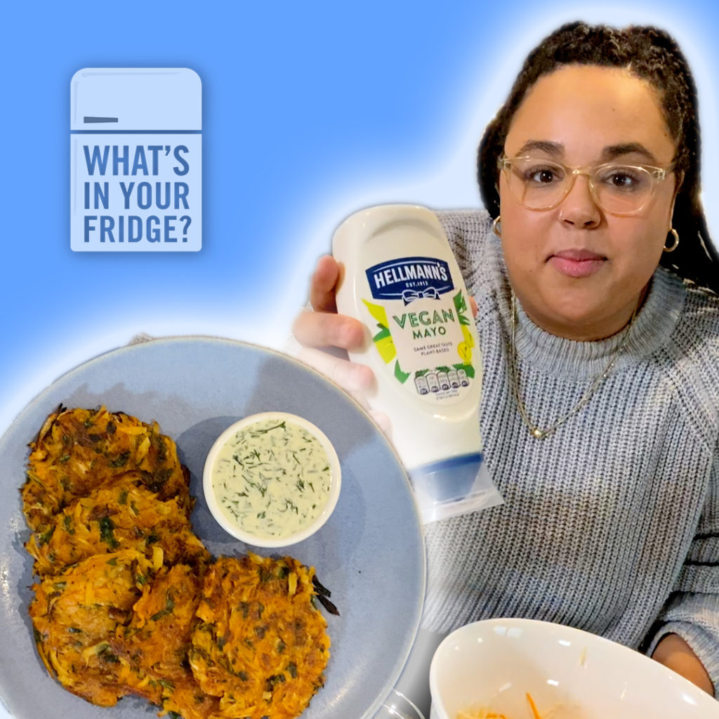 Root Vegetable Rostis with a Hellmann's Vegan Mayo Remoulade Dip