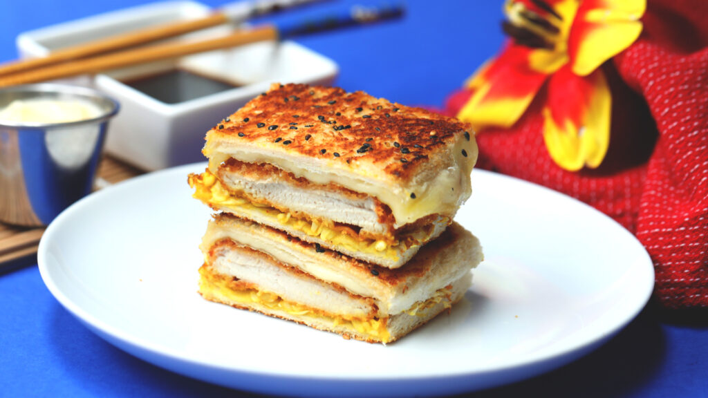 Katsu Chicken Grilled Cheese