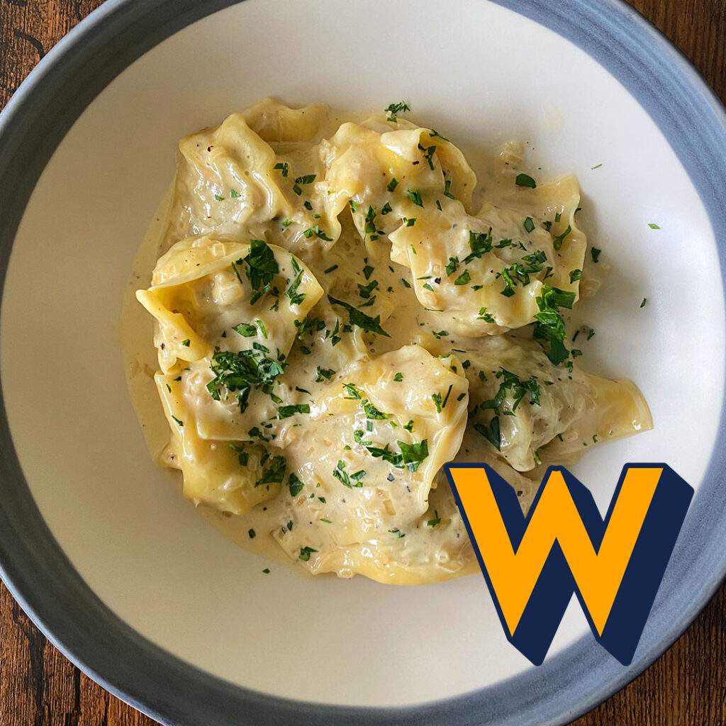 Creamy Wontons with Tortellini style Filling | Twisted