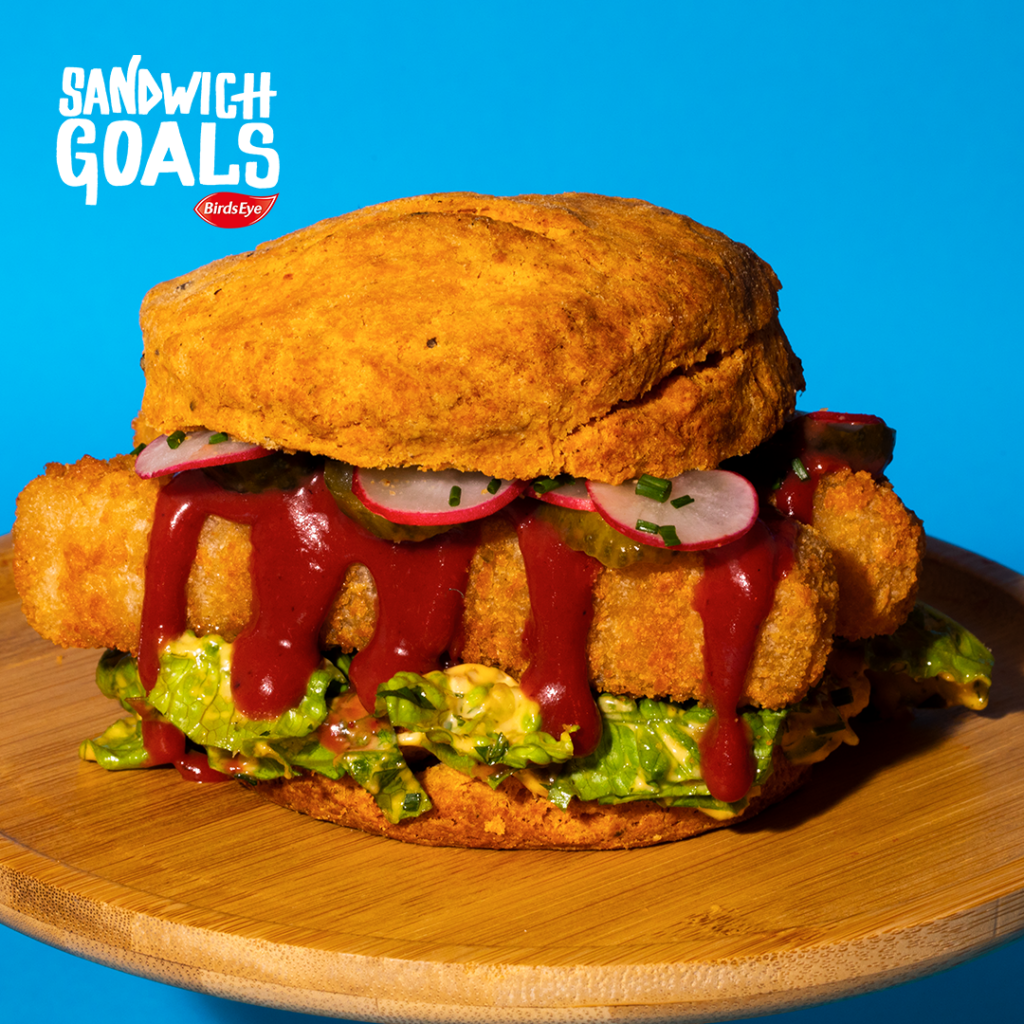 Fish Finger Sandwich Recipe With A Scone Twist | Twisted