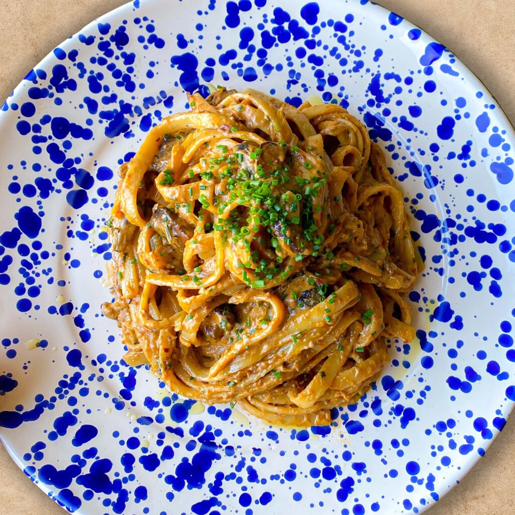Vegan Chipotle Mushroom Pasta Recipe | Twisted