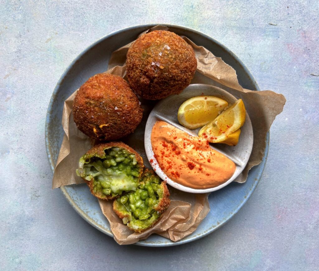 Spring Green Arancini | Twisted