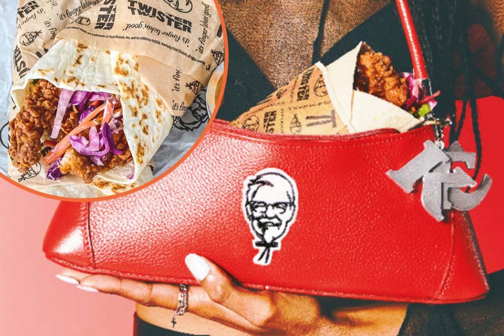 KFC launches an £198 &#8216;insulated handbag&#8217; to keep Twister Wraps warm
