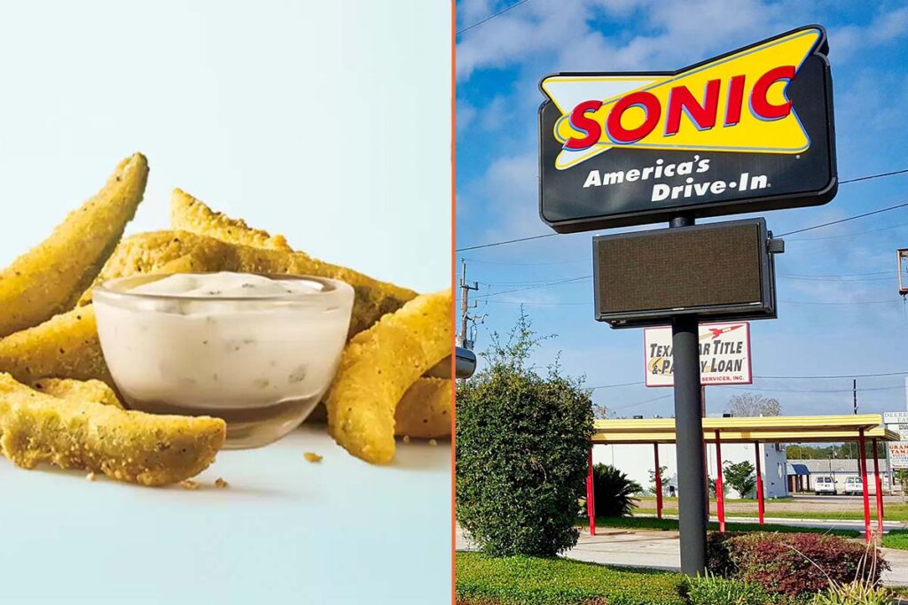 This is not a drill – Sonic has just brought out Dill Pickle Fries