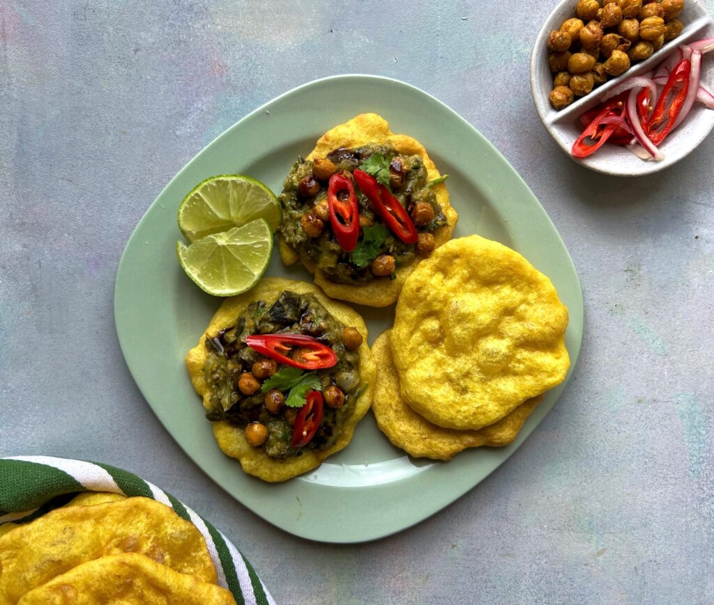 Trini Callaloo Doubles | Twisted Green