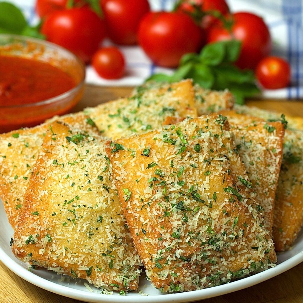 Fried Chicken Parmesan Parcels | Twisted