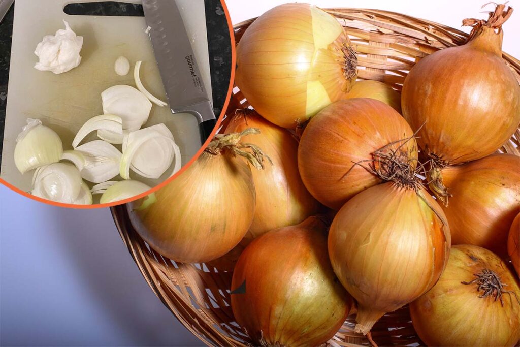 We tried the viral paper towel hack which is meant to stop you crying when chopping onions