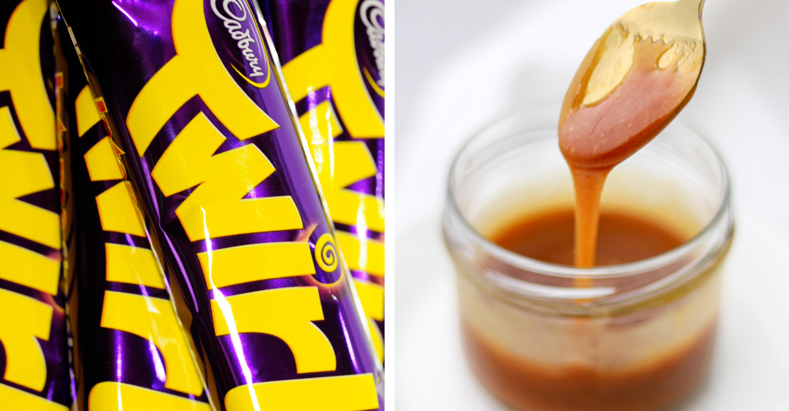 Cadbury is bringing out a new caramel Twirl bar