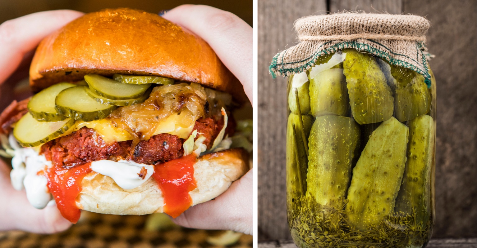 Pickles have been scientifically proven to make burgers taste better