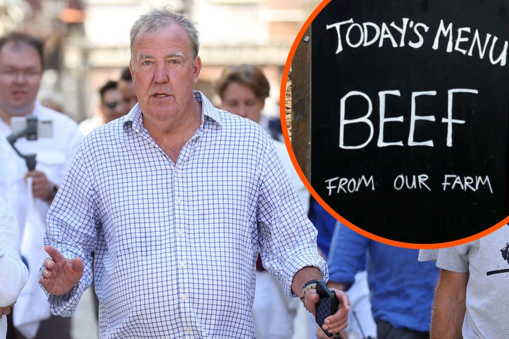 Jeremy Clarkson won’t serve veggie option at new farm restaurant