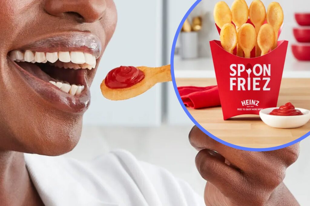 Heinz drops a ‘chip spoon’ to scoop up your sauce and it’s utterly genius
