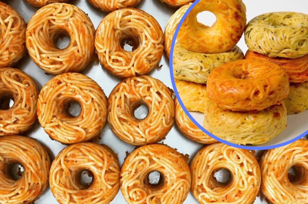 This spaghetti doughnut is dividing the internet – but we’re so on board