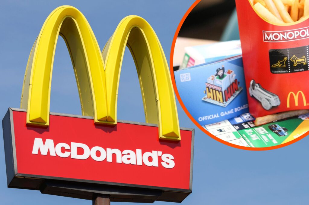 McDonald’s Monopoly is officially back next month