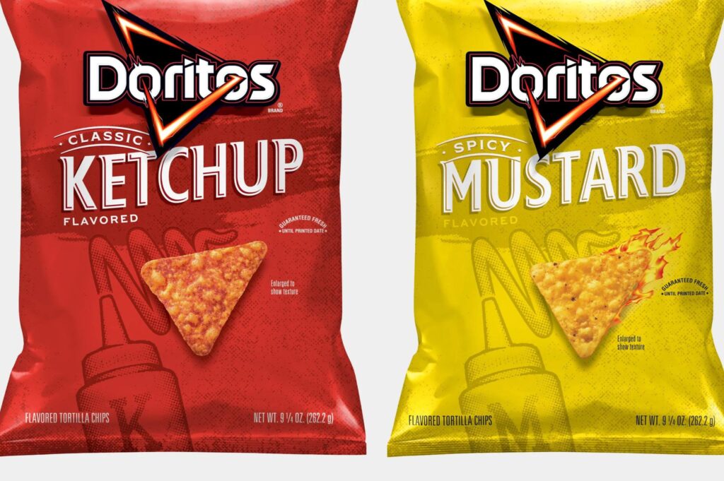 Doritos drops two unexpected flavours in the US: Ketchup and mustard