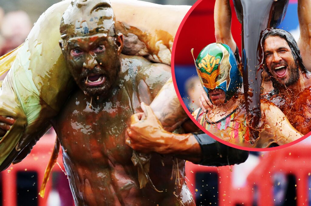 UK pub holds ‘World Gravy Wrestling Championship’ and it’s the most niche event ever