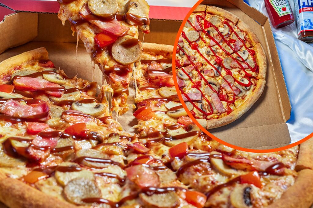 Domino’s and Heinz have teamed up to create a new ‘Big Brekkie Pizza’