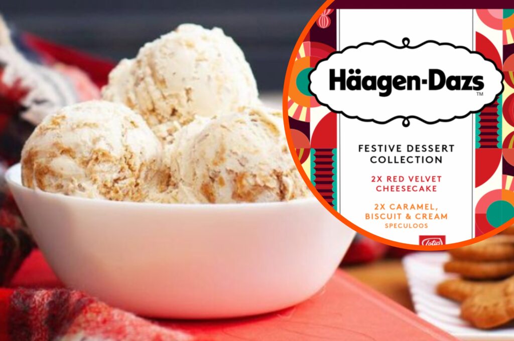 Häagen-Dazs is now selling a Lotus Biscoff flavoured ice cream