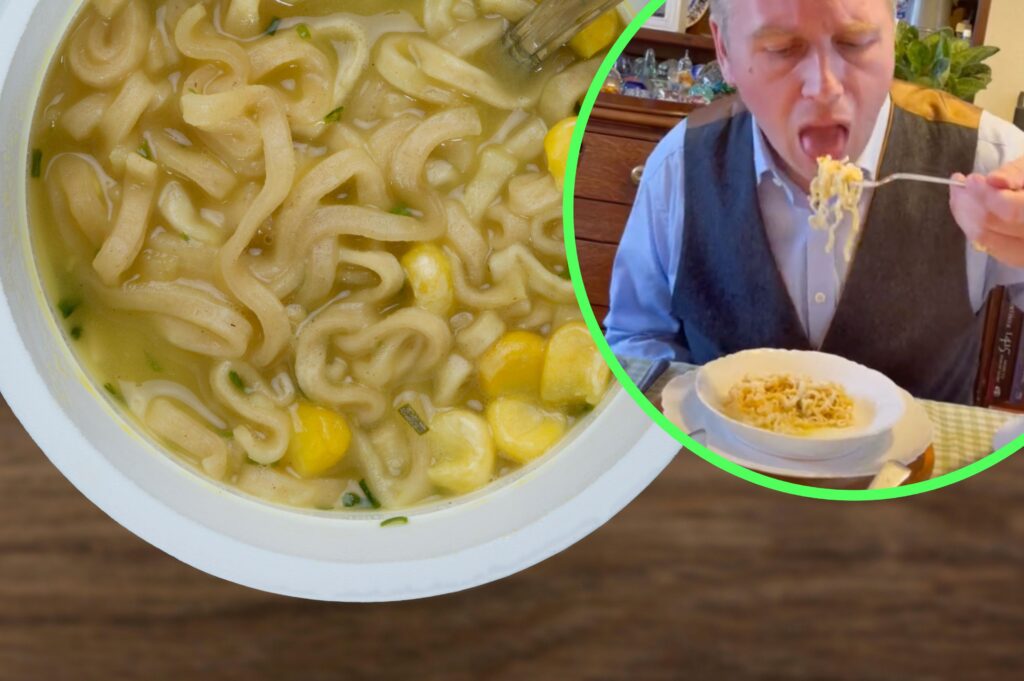 Royal butler reveals how to eat a Pot Noodle ‘properly’