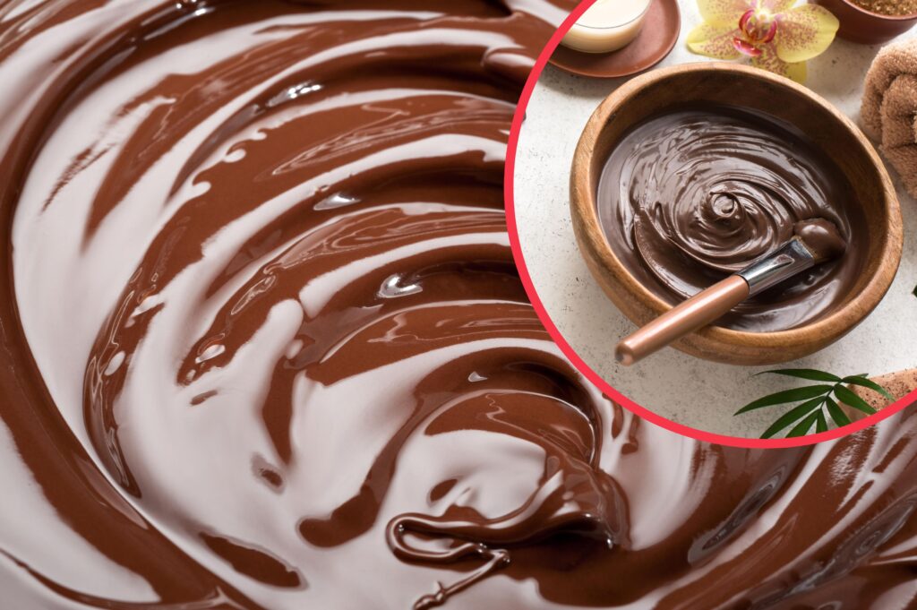 This spa offers chocolate facials, and lets you relax in a literal bath of cocoa