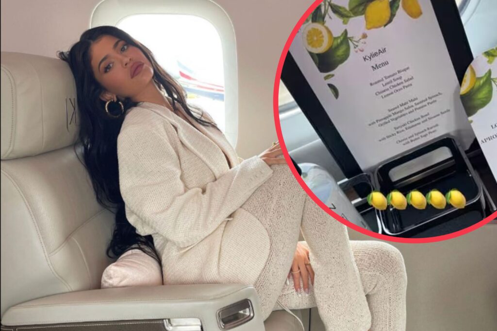 Kylie Jenner has an insane menu on her £65million private jet