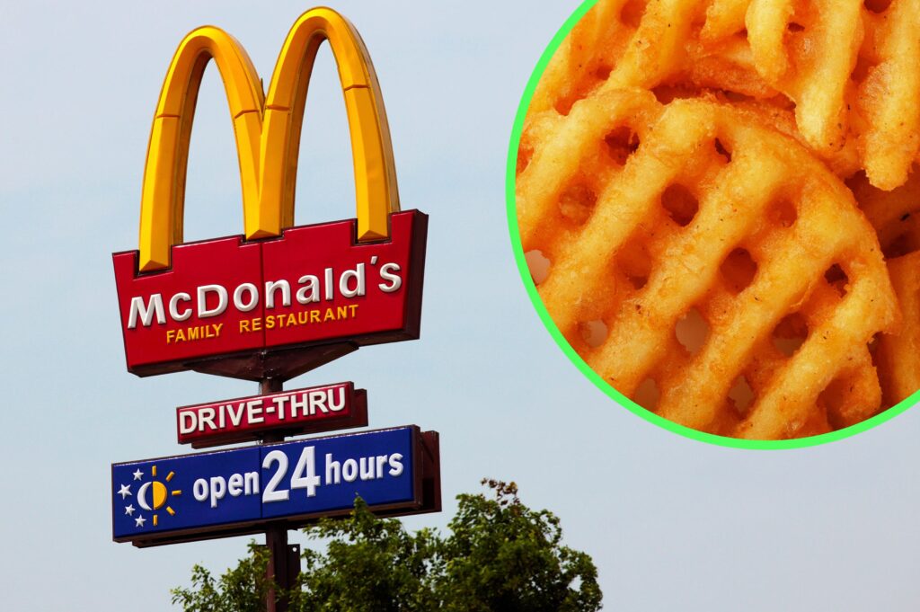 McDonald’s is launching potato waffles