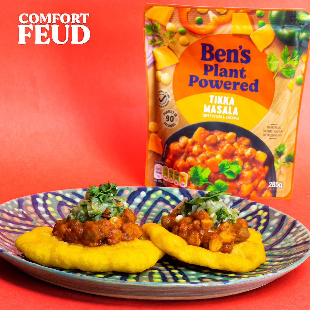 Doubles with Ben's Plant Powered Tikka Chickpeas | Twisted