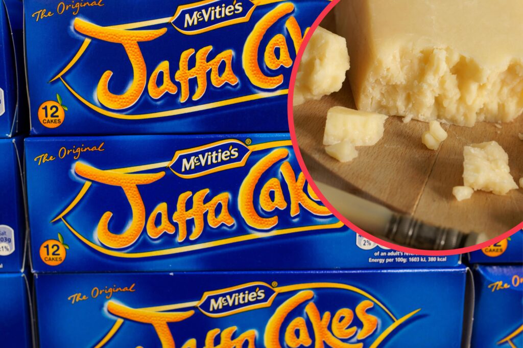 Man horrifies the internet by admitting he eats Jaffa Cakes with cheese