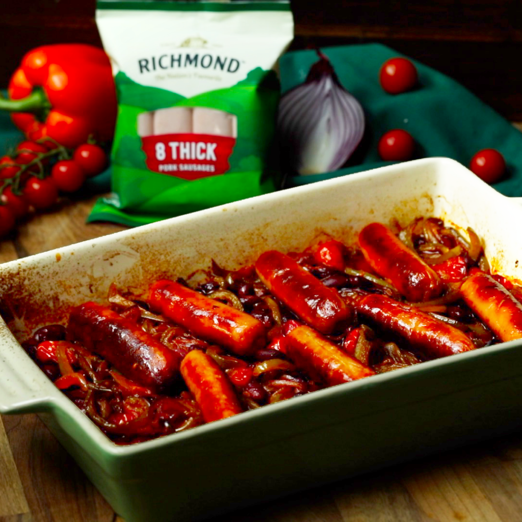 Richmond BBQ Sausage Tray Bake Twisted