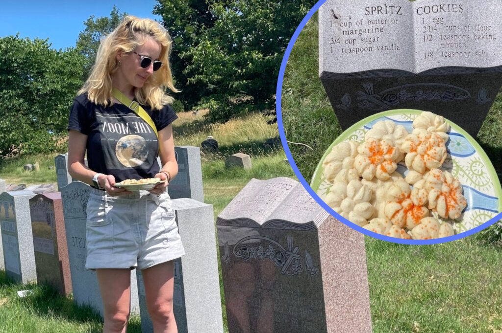 ‘I bake recipes I find on gravestones’