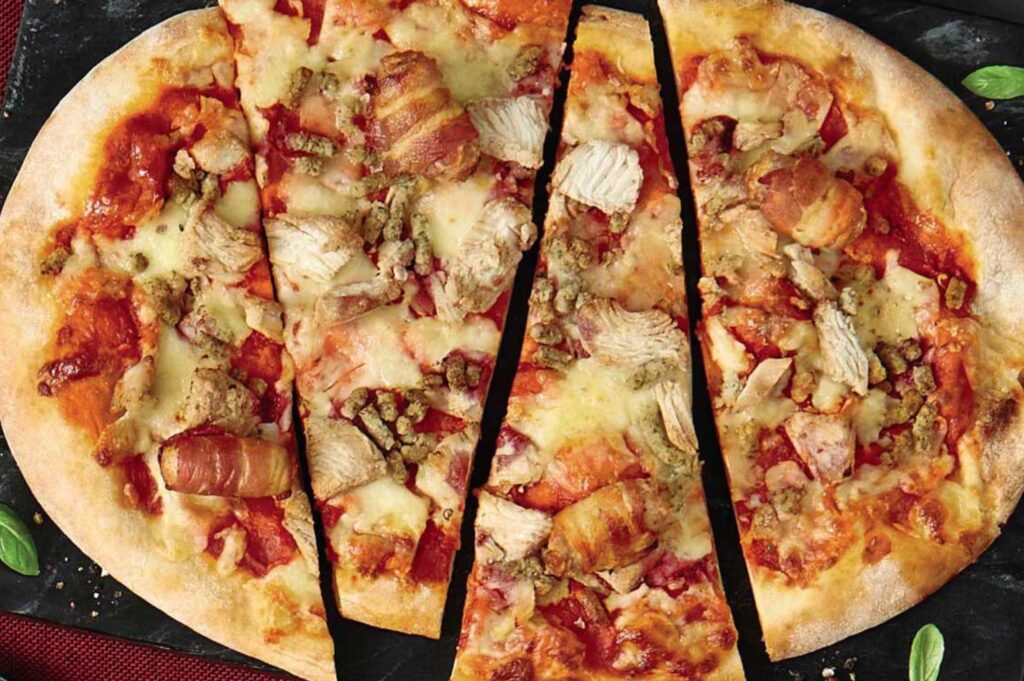 Aldi is selling a pigs in blankets pizza for Christmas