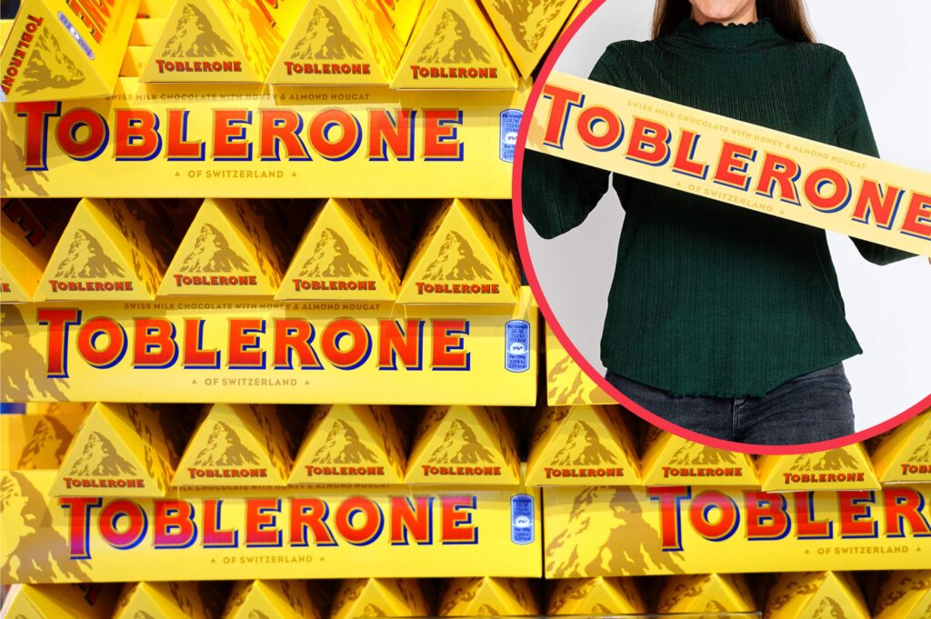 You can now buy a giant 4.5kg Toblerone bar