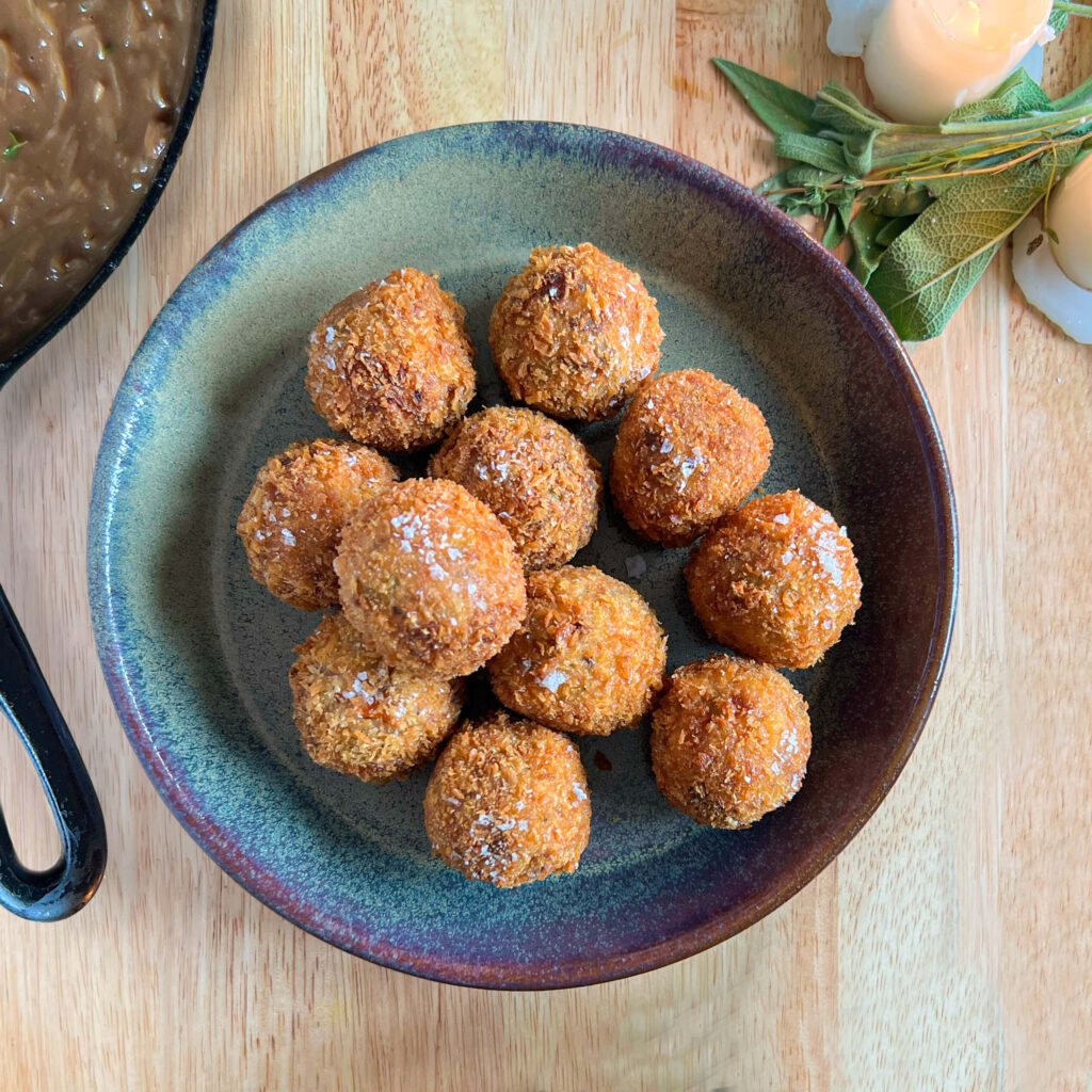 Vegan Stuffing Balls | Twisted