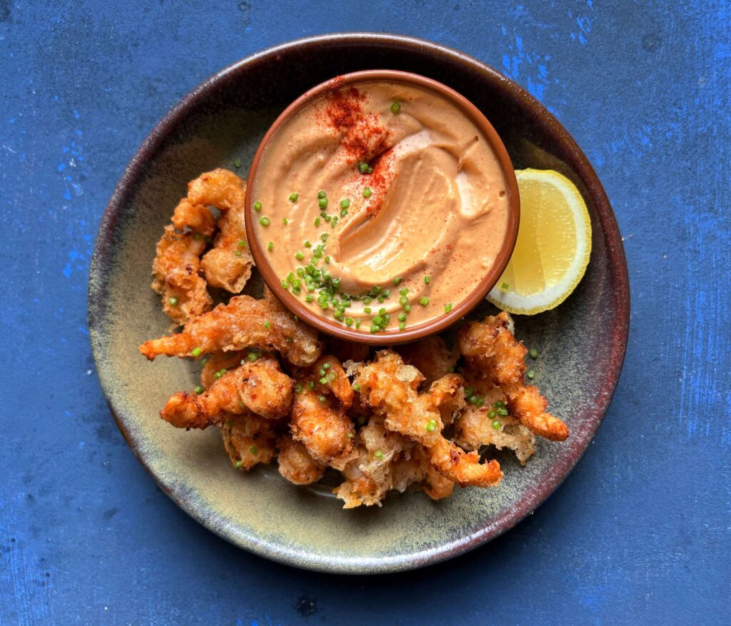 Gambas Pil Pil Tempura | Twisted
