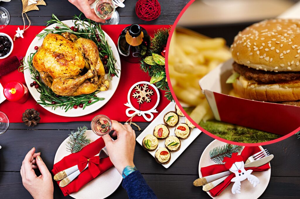 People are debating whether they’d eat McDonald’s for Christmas