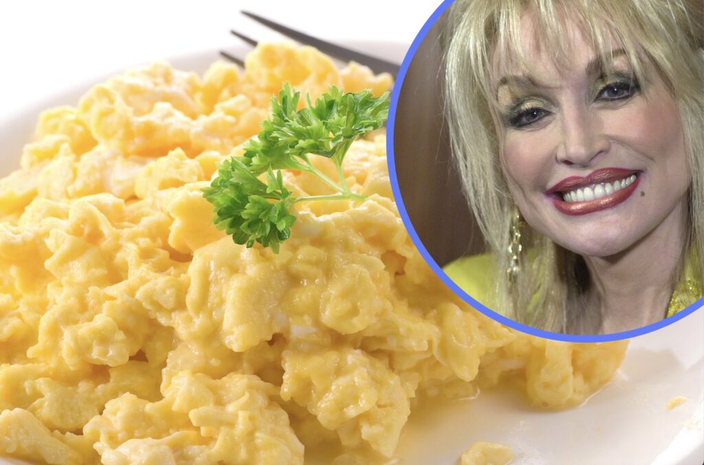 Dolly Parton’s simple trick will change the way you make scrambled eggs forever