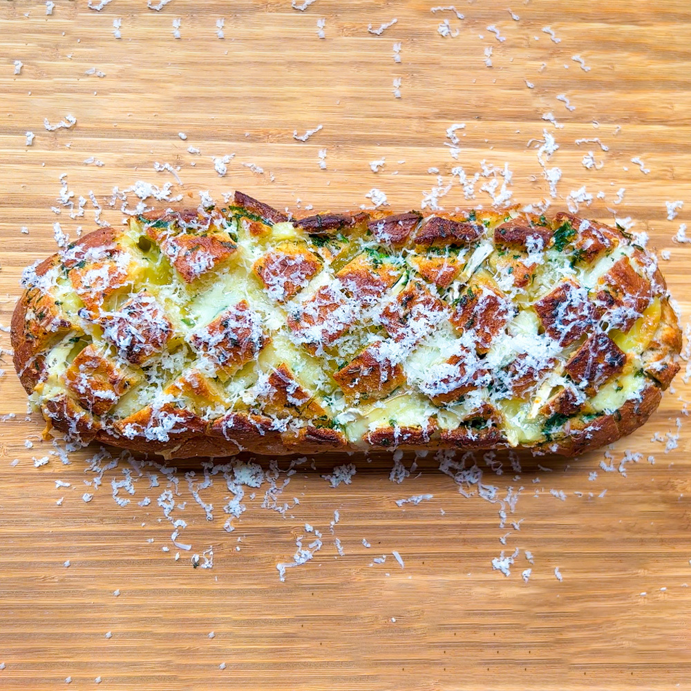 Cheesy Garlic Bread Recipe | Twisted