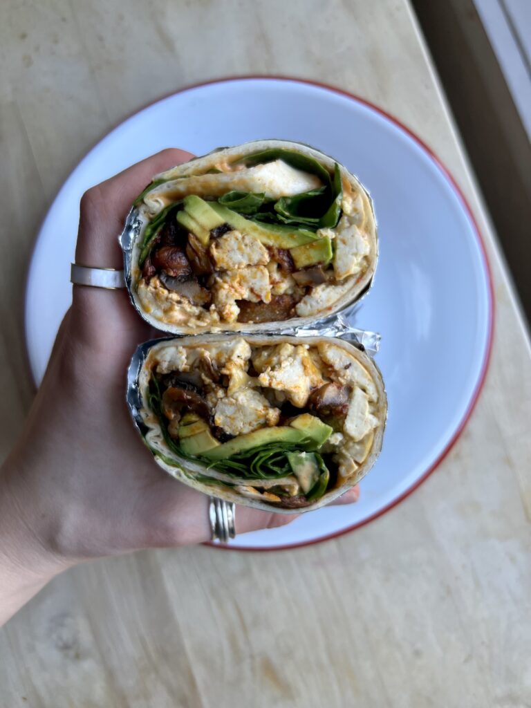 Vegan Breakfast Burrito