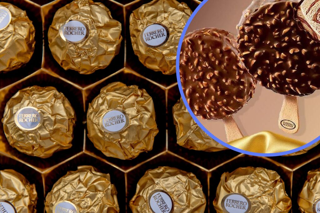 You can now get Ferrero Rocher ice cream sticks