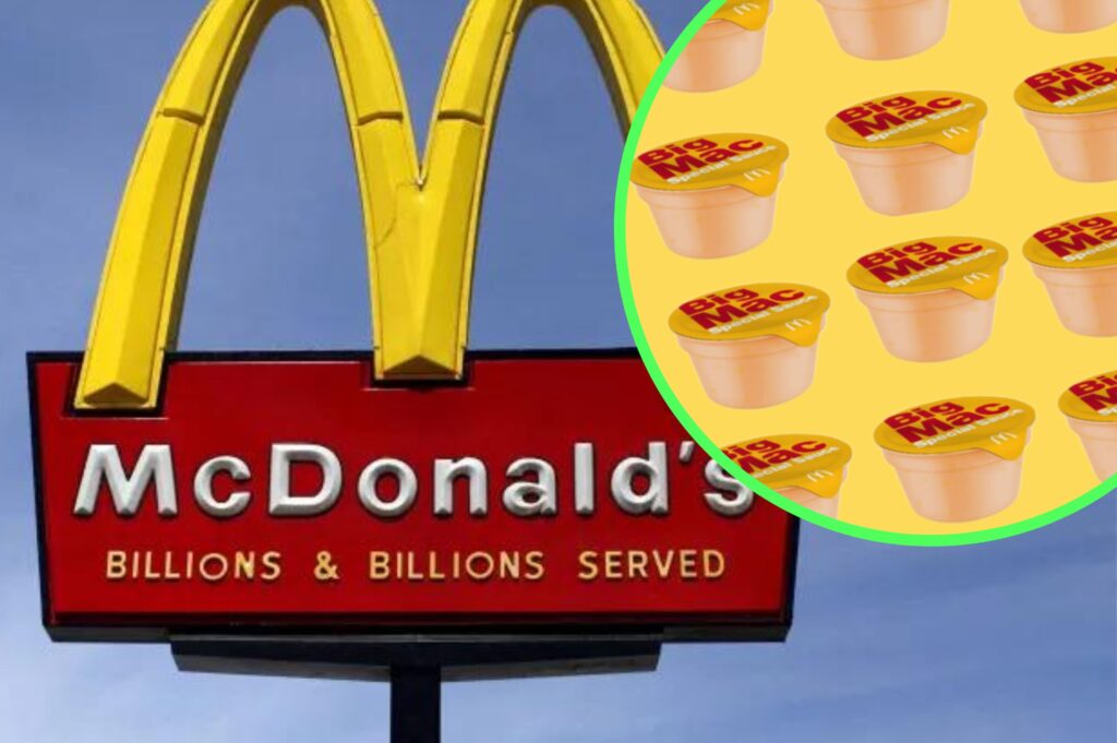 McDonald’s Canada is selling Big Mac sauce in a cup
