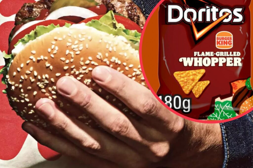Doritos drop Flame Grilled Whopper flavour in collab with Burger King