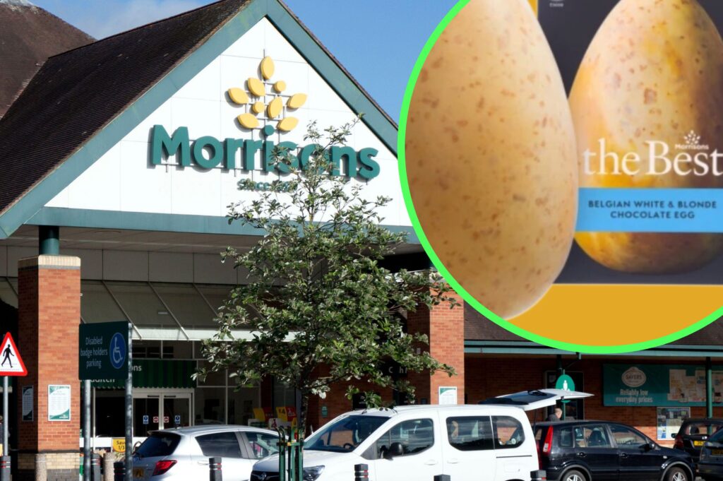 Everyone’s making same joke about Morrisons’ blonde chocolate Easter egg