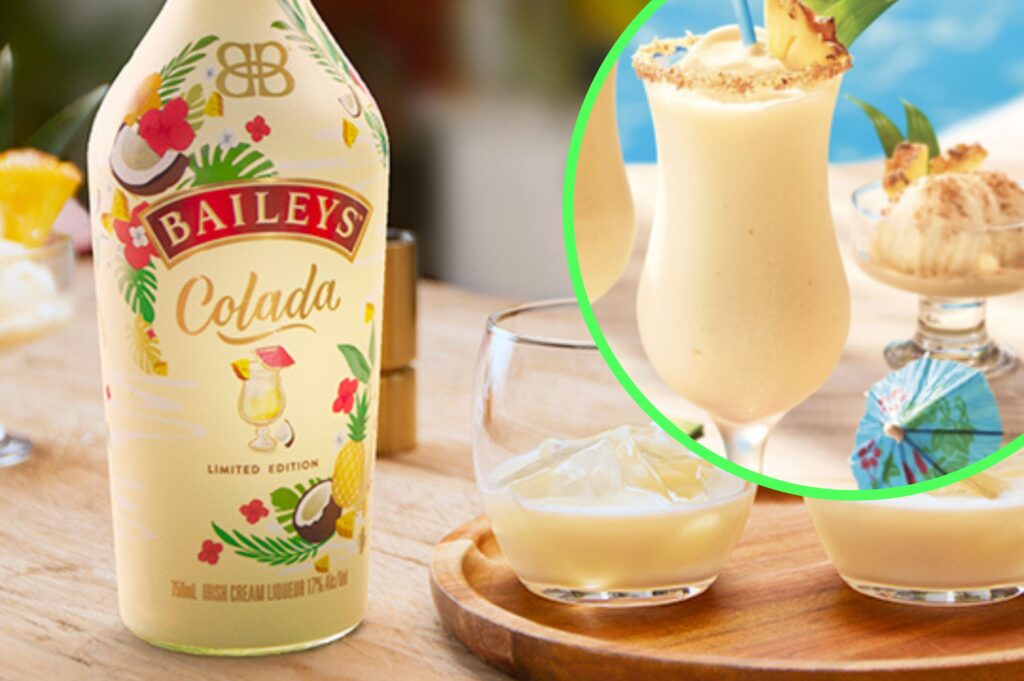 Baileys brings back piña colada flavoured creme liqueur