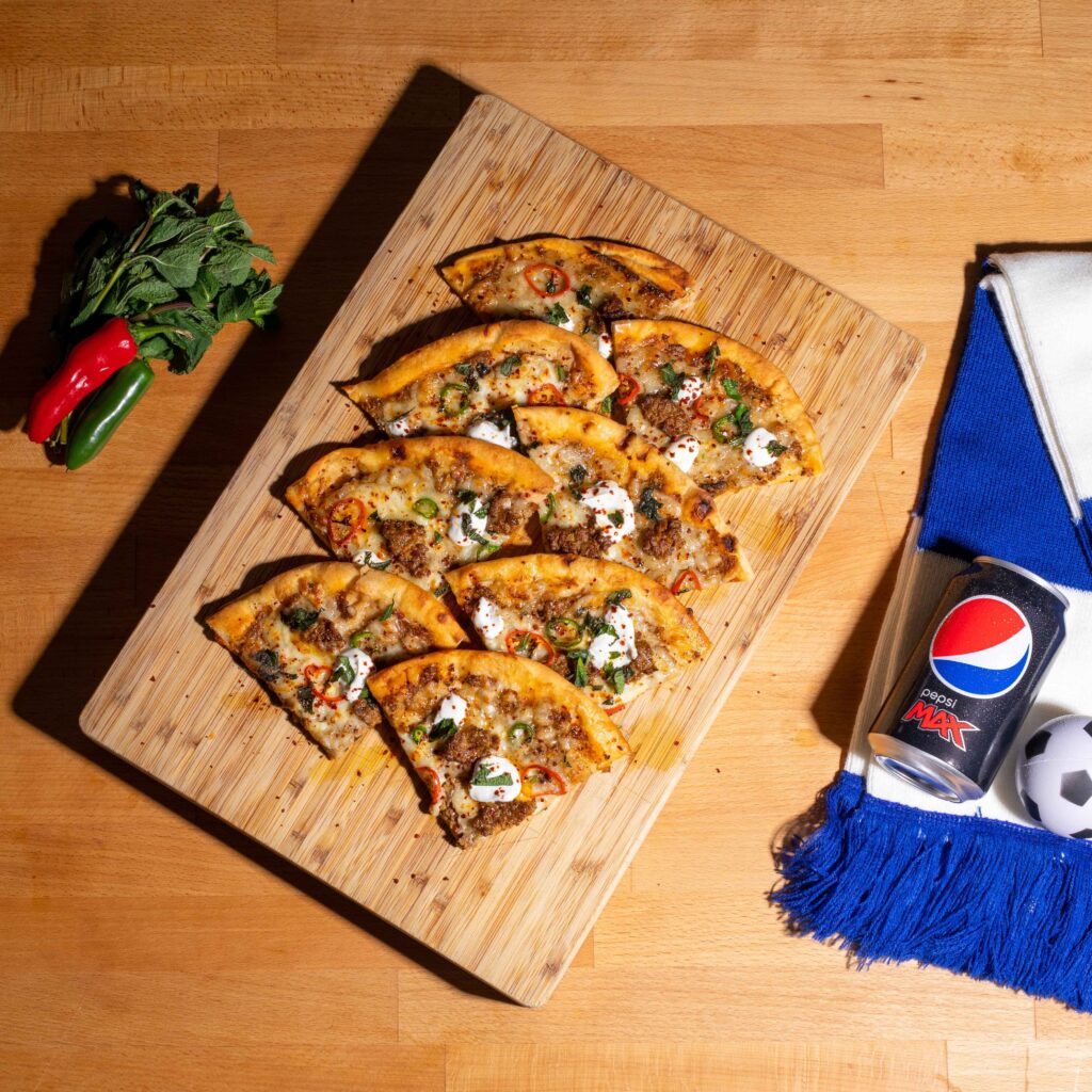 Cheesy Lahmacun Flatbreads | Twisted