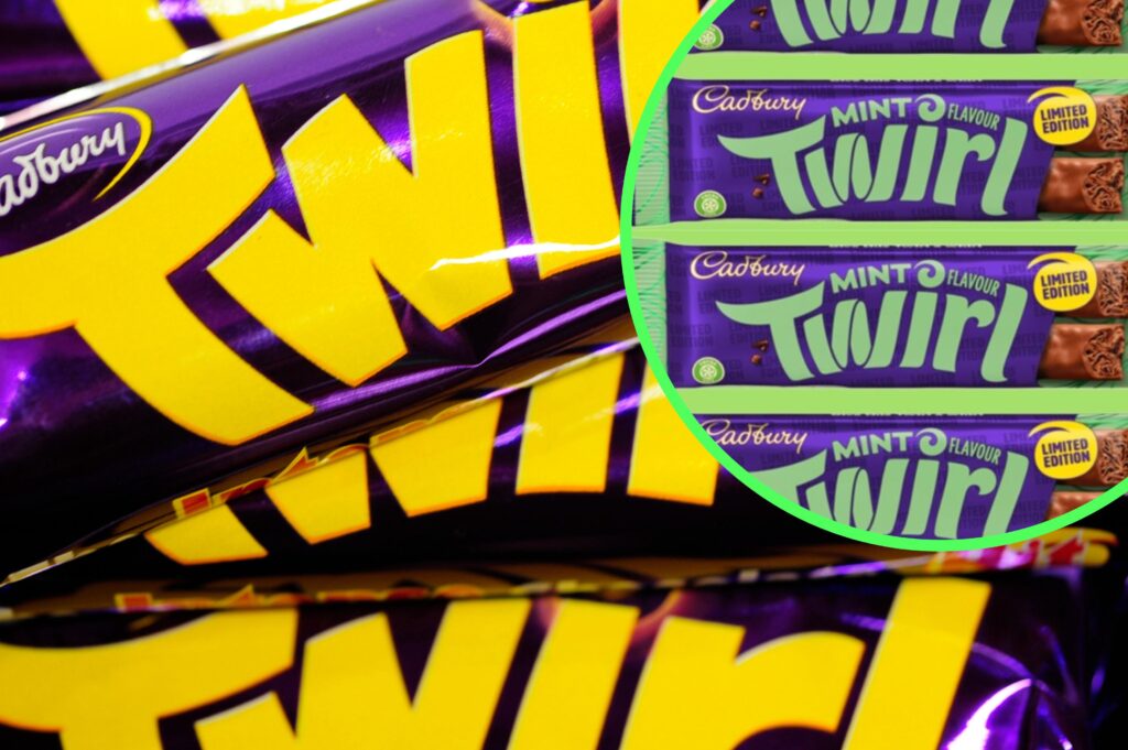 Cadbury launches mint flavoured Twirl