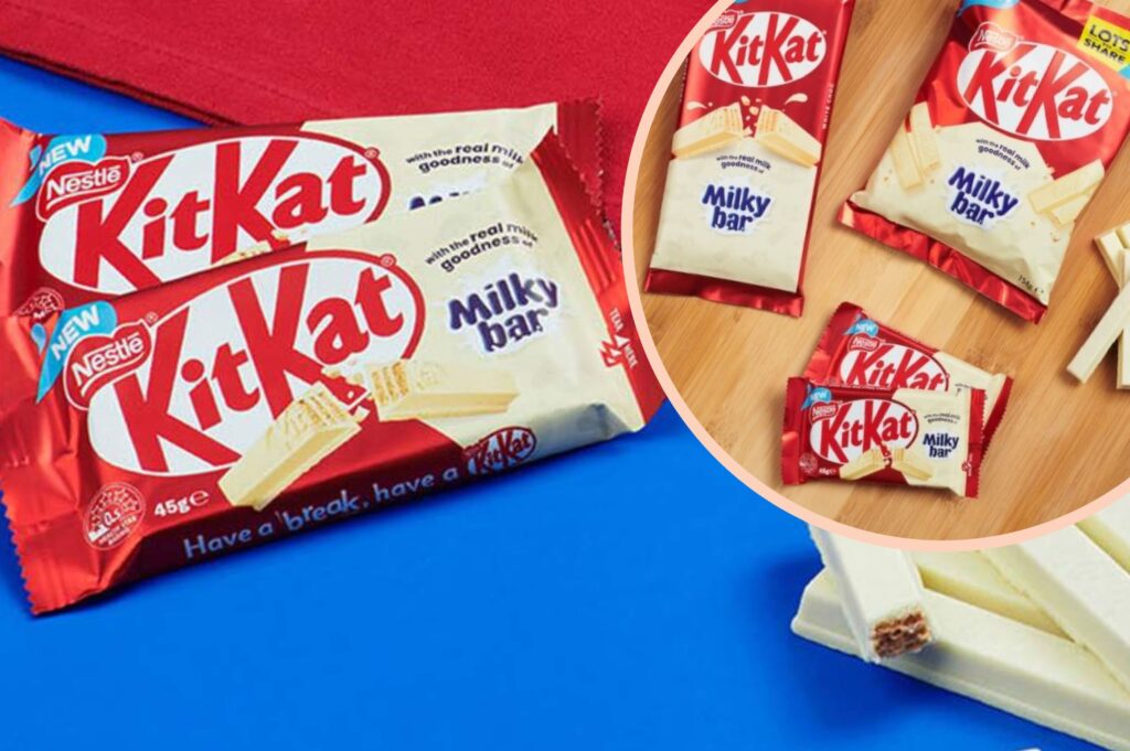 KitKat Milkybar is now available in the UK