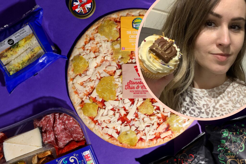 &#8216;I ate nothing but Coronation themed food for a day to get in the royal spirit&#8217;