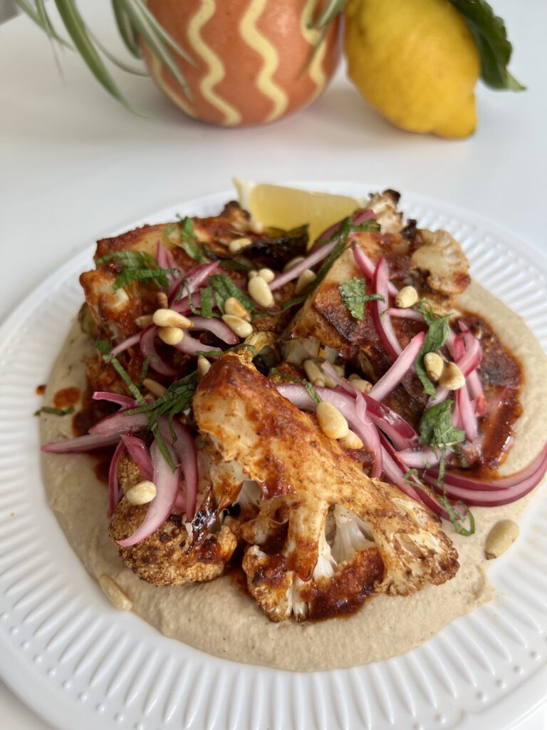 Roasted Cauliflower Platter