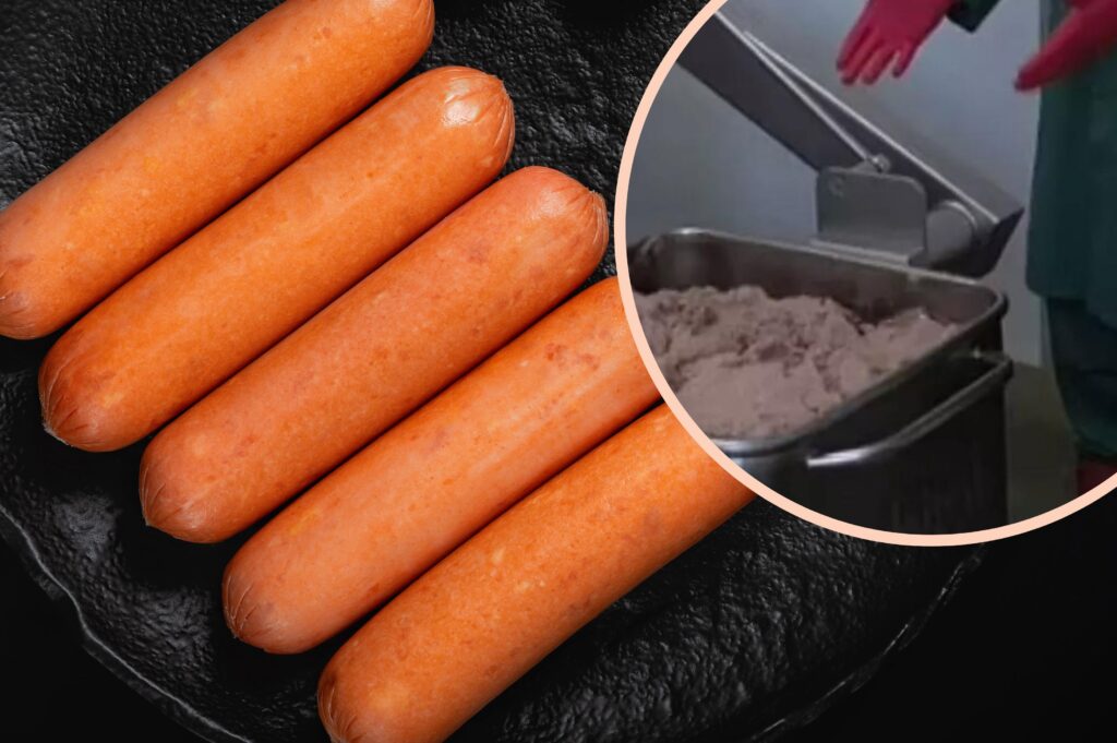 People are just discovering how vegan sausages are made after TV clip